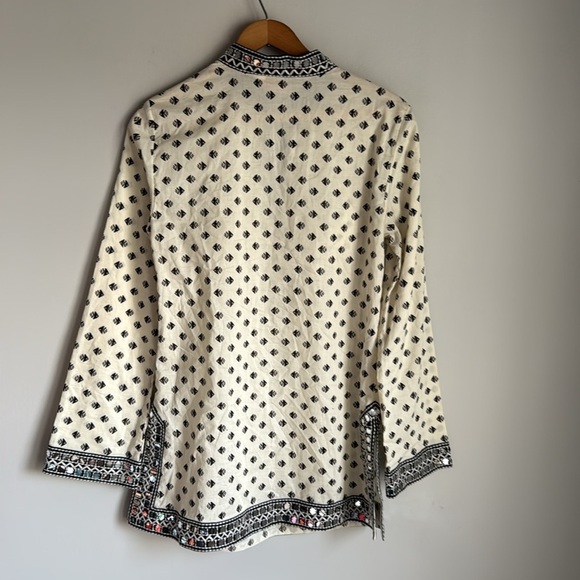 Tory Burch kingfish sequin trim tunic 6 - Picture 9 of 15